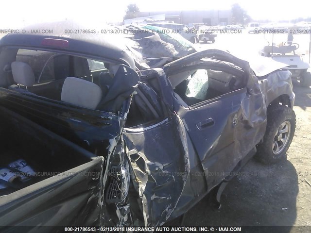 5TEHN72N12Z079820 - 2002 TOYOTA TACOMA DOUBLE CAB შავი ფოტო 6