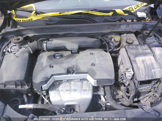 1G11C5SA7DF321611 - 2013 CHEVROLET MALIBU 1LT BLUE photo 10