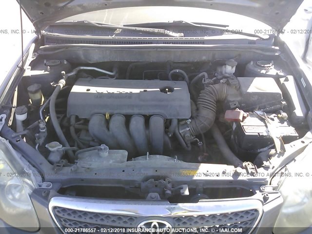 1NXBR32E47Z840631 - 2007 TOYOTA COROLLA CE/LE/S GRAY photo 10