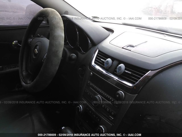 1G1ZE5E78AF233725 - 2010 CHEVROLET MALIBU LTZ WHITE photo 5