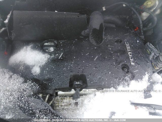 2G4GK5EX1G9108053 - 2016 BUICK REGAL BLACK photo 10