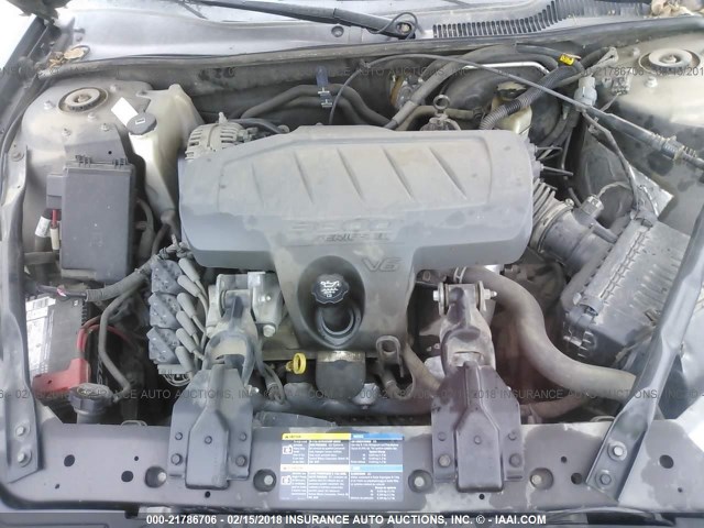 2G2WP552X81141708 - 2008 PONTIAC GRAND PRIX BLACK photo 10