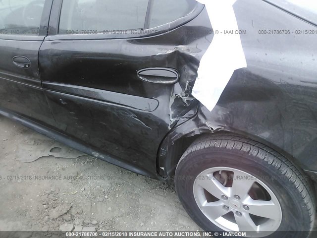 2G2WP552X81141708 - 2008 PONTIAC GRAND PRIX BLACK photo 6