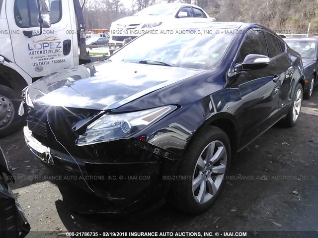 2HNYB1H45CH500773 - 2012 ACURA ZDX TECHNOLOGY BLACK photo 2