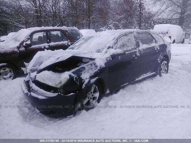 1G1ZT62895F317650 - 2005 CHEVROLET MALIBU MAXX LS BLACK photo 2