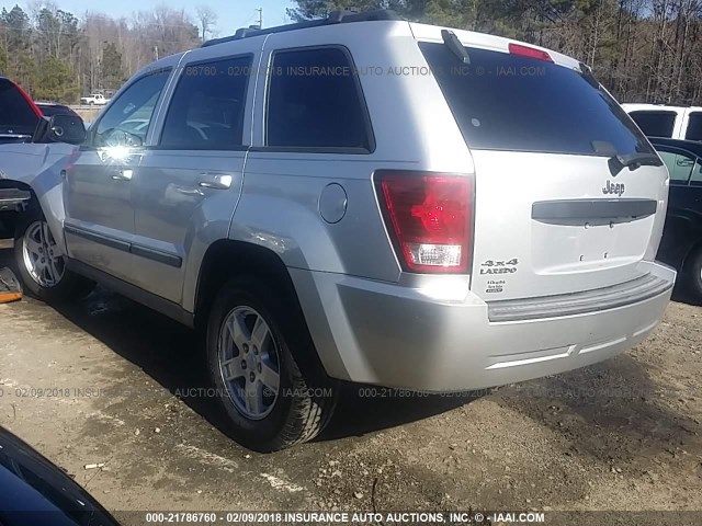 1J8GR48K07C682963 - 2007 JEEP GRAND CHEROKEE LAREDO/COLUMBIA/FREEDOM 银色 照片 3