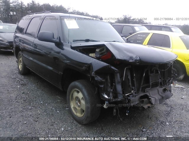 1GNEC13T86R113666 - 2006 CHEVROLET TAHOE C1500 BLACK photo 1