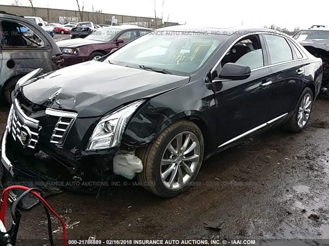 2G61R5S32D9167862 - 2013 CADILLAC XTS LUXURY COLLECTION BLACK photo 2