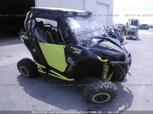 3JBPDAR28FJ003221 - 2015 CAN-AM MAVERICK 1000R TURBO X DS BLACK photo 1