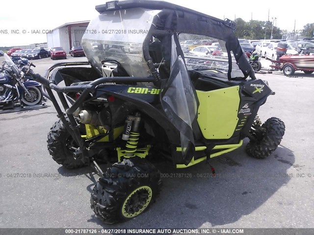 3JBPDAR28FJ003221 - 2015 CAN-AM MAVERICK 1000R TURBO X DS BLACK photo 4