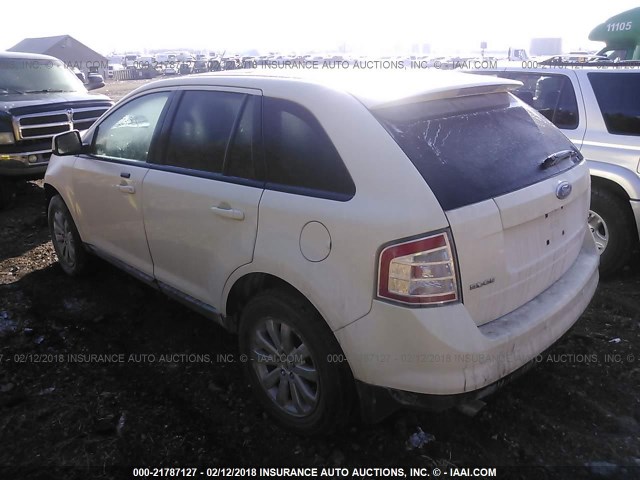 2FMDK39C67BA86901 - 2007 FORD EDGE SEL PLUS CREAM photo 3