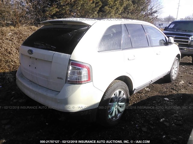 2FMDK39C67BA86901 - 2007 FORD EDGE SEL PLUS CREAM photo 4