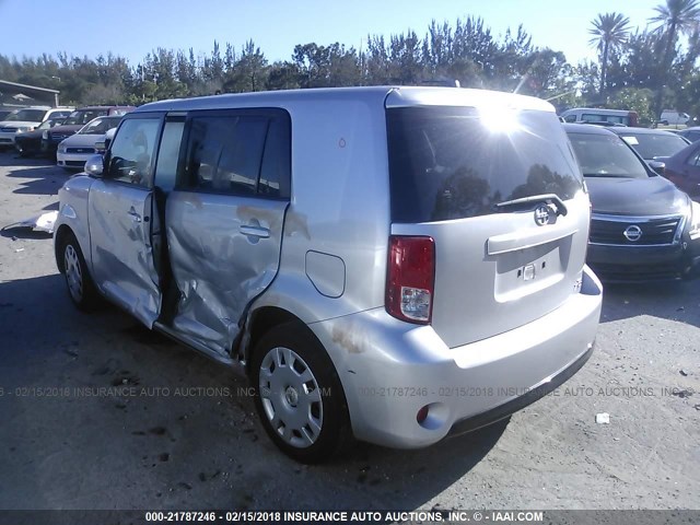 JTLZE4FE5FJ068692 - 2015 TOYOTA SCION XB ვერცხლისფერი ფოტო 3