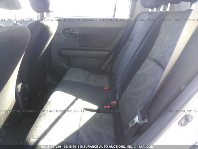 JTLZE4FE5FJ068692 - 2015 TOYOTA SCION XB ვერცხლისფერი ფოტო 8