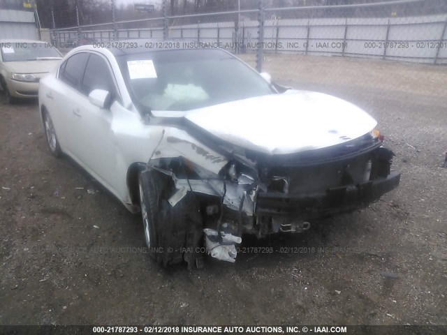 1N4AA5AP5EC486262 - 2014 NISSAN MAXIMA S/SV WHITE photo 6