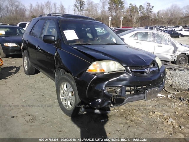 2HNYD18713H537677 - 2003 ACURA MDX TOURING BLACK photo 1