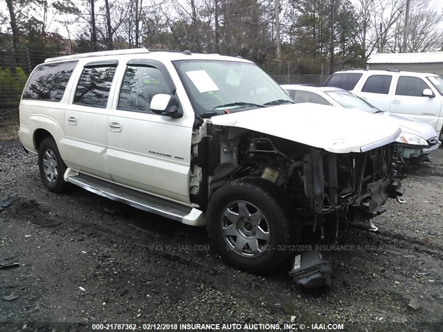 3GYFK66N15G247714 - 2005 CADILLAC ESCALADE ESV WHITE photo 1