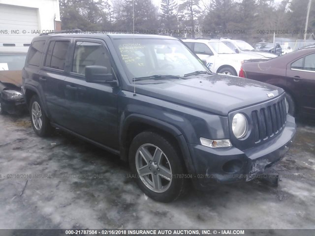 1J8FF28W28D560094 - 2008 JEEP PATRIOT SPORT Dark Blue photo 1