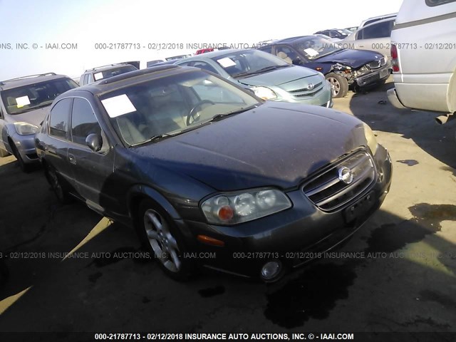 JN1DA31D12T443375 - 2002 NISSAN MAXIMA GLE/GXE/SE GRAY photo 1