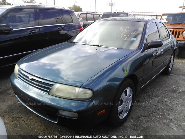 1N4BU31D0TC172263 - 1996 NISSAN ALTIMA XE/GXE/SE/GLE TURQUOISE photo 2