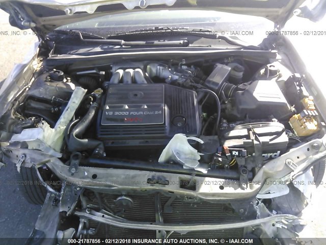 4T1BF28B42U231094 - 2002 TOYOTA AVALON XL/XLS GOLD photo 10