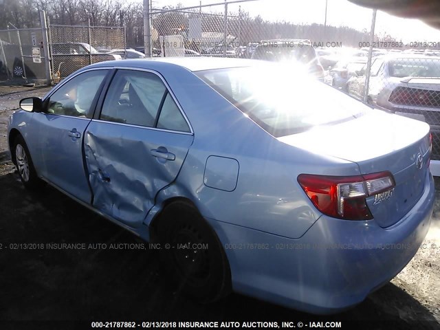 4T1BF1FK6CU586217 - 2012 TOYOTA CAMRY SE/LE/XLE Light Blue photo 6