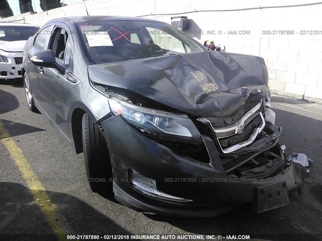 1G1RH6E45EU172919 - 2014 CHEVROLET VOLT BLACK photo 1