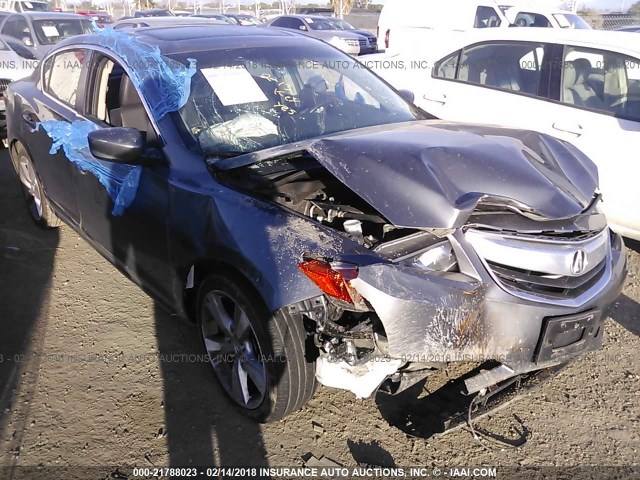 19VDE1F39EE006848 - 2014 ACURA ILX 20 GRAY photo 6