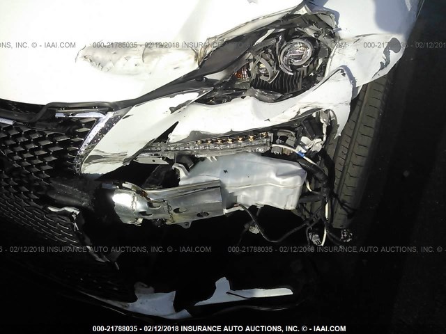 JTHBA1D2XG5032554 - 2016 LEXUS IS 200T WHITE photo 6