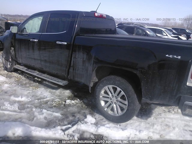 1GTG6CE3XF1148886 - 2015 GMC CANYON SLT BLACK photo 3