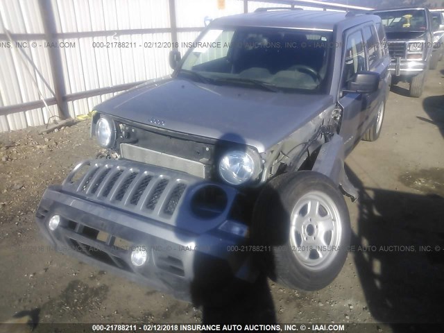 1C4NJPBB5FD335055 - 2015 JEEP PATRIOT SPORT SILVER photo 6