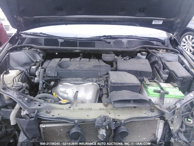 4T3BA3BB5AU011188 - 2010 TOYOTA VENZA GRAY photo 10