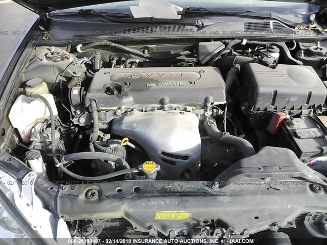 4T1BE30K45U088186 - 2005 TOYOTA CAMRY LE/XLE/SE შავი ფოტო 10