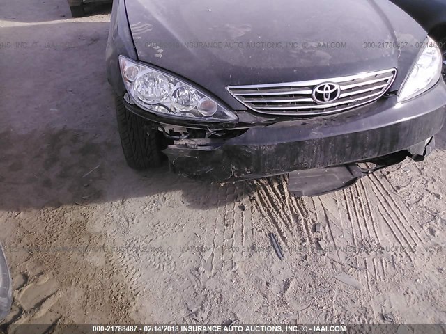 4T1BE30K45U088186 - 2005 TOYOTA CAMRY LE/XLE/SE შავი ფოტო 6