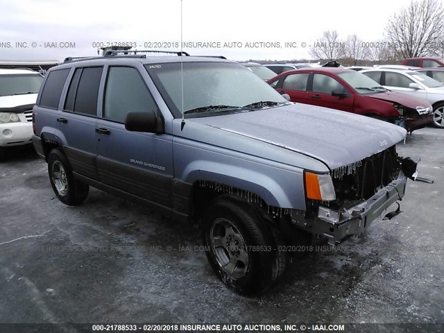 1J4EZ58S7TC143071 - 1996 JEEP GRAND CHEROKEE LAREDO GRAY photo 1