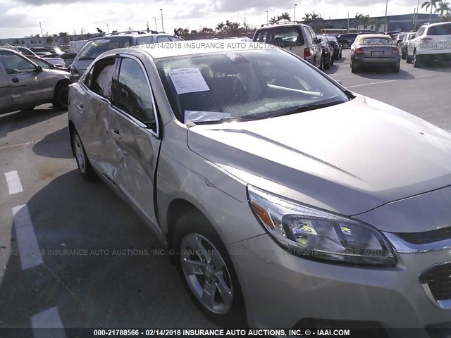 1G11B5SL7FF251275 - 2015 CHEVROLET MALIBU LS 金色 照片 6