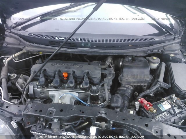 19XFB2F98DE050504 - 2013 HONDA CIVIC EXL BLACK photo 10