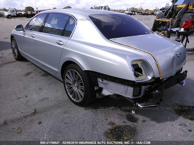 SCBBP9ZA6CC075036 - 2012 BENTLEY CONTINENTAL FLYING SPUR SPEED SILVER photo 3