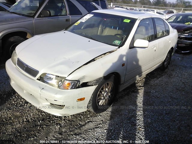 JNKCP11A7XT018931 - 1999 INFINITI G20 WHITE photo 2