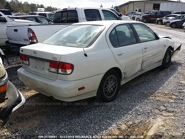 JNKCP11A7XT018931 - 1999 INFINITI G20 WHITE photo 4