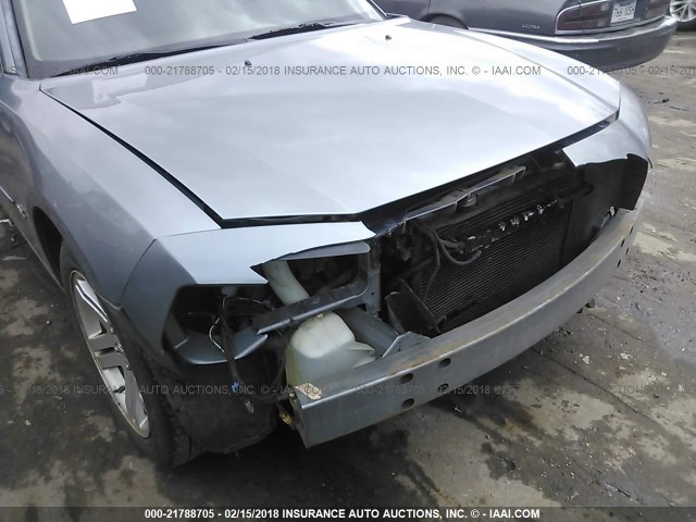 2B3KA43G37H614747 - 2007 DODGE CHARGER SE/SXT GRAY photo 6