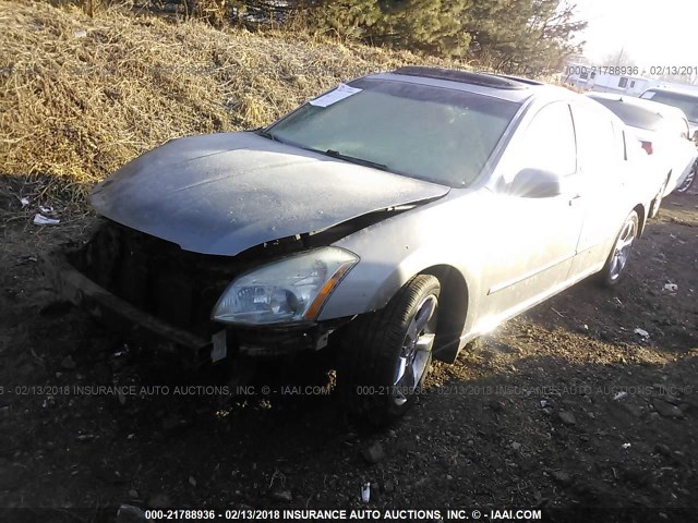 1N4BA41E68C807131 - 2008 NISSAN MAXIMA SE/SL GRAY photo 2