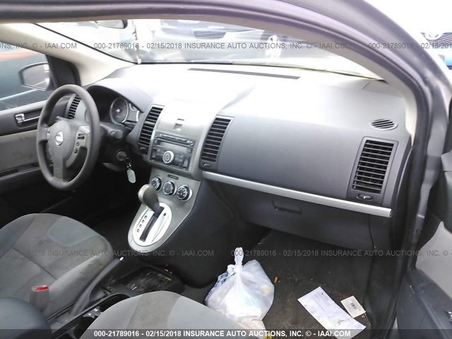 3N1AB6AP8AL728881 - 2010 NISSAN SENTRA 2.0/2.0S/SR/2.0SL SILVER photo 5