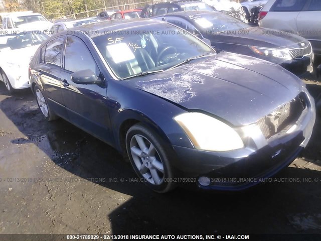 1N4BA41E84C883993 - 2004 NISSAN MAXIMA SE/SL BLUE photo 1