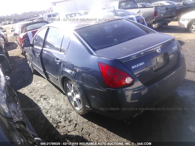 1N4BA41E84C883993 - 2004 NISSAN MAXIMA SE/SL BLUE photo 3