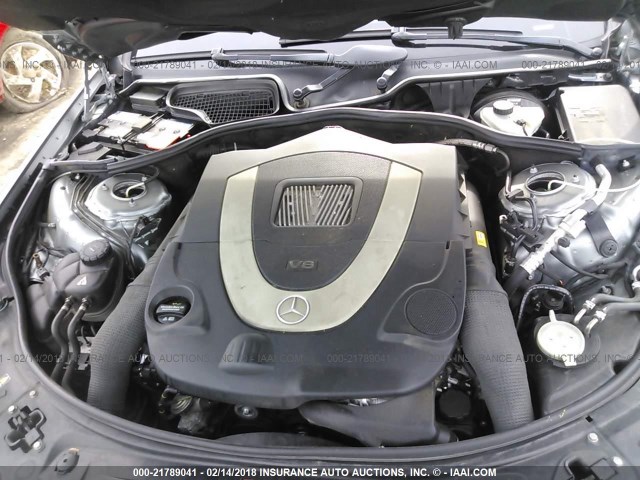 WDDNG86X89A269963 - 2009 MERCEDES-BENZ S 550 4MATIC SILVER photo 10