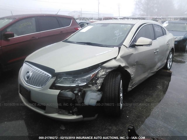 1G4GD5E34CF111389 - 2012 BUICK LACROSSE PREMIUM BEIGE photo 2