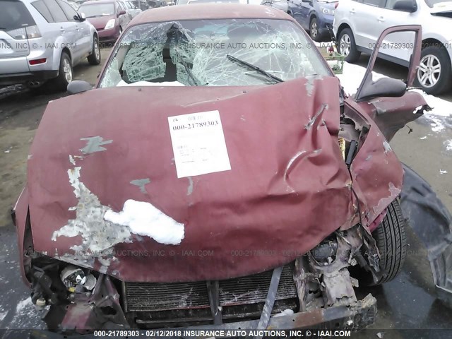 1Y1SK52892Z403357 - 2002 CHEVROLET GEO PRIZM LSI 红色 照片 6