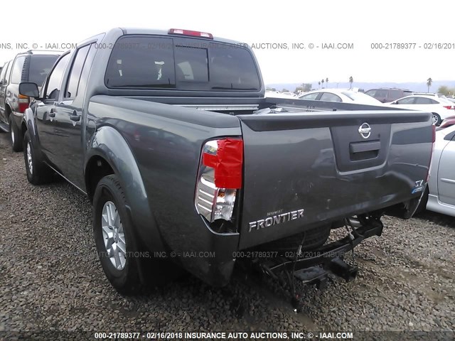 1N6DD0ER5HN728261 - 2017 NISSAN FRONTIER S/SV/SL/PRO-4X GRAY photo 3