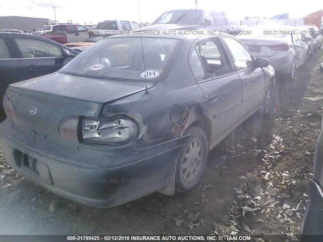 1G1NE52M0X6158875 - 1999 CHEVROLET MALIBU LS მწვანე ფოტო 4